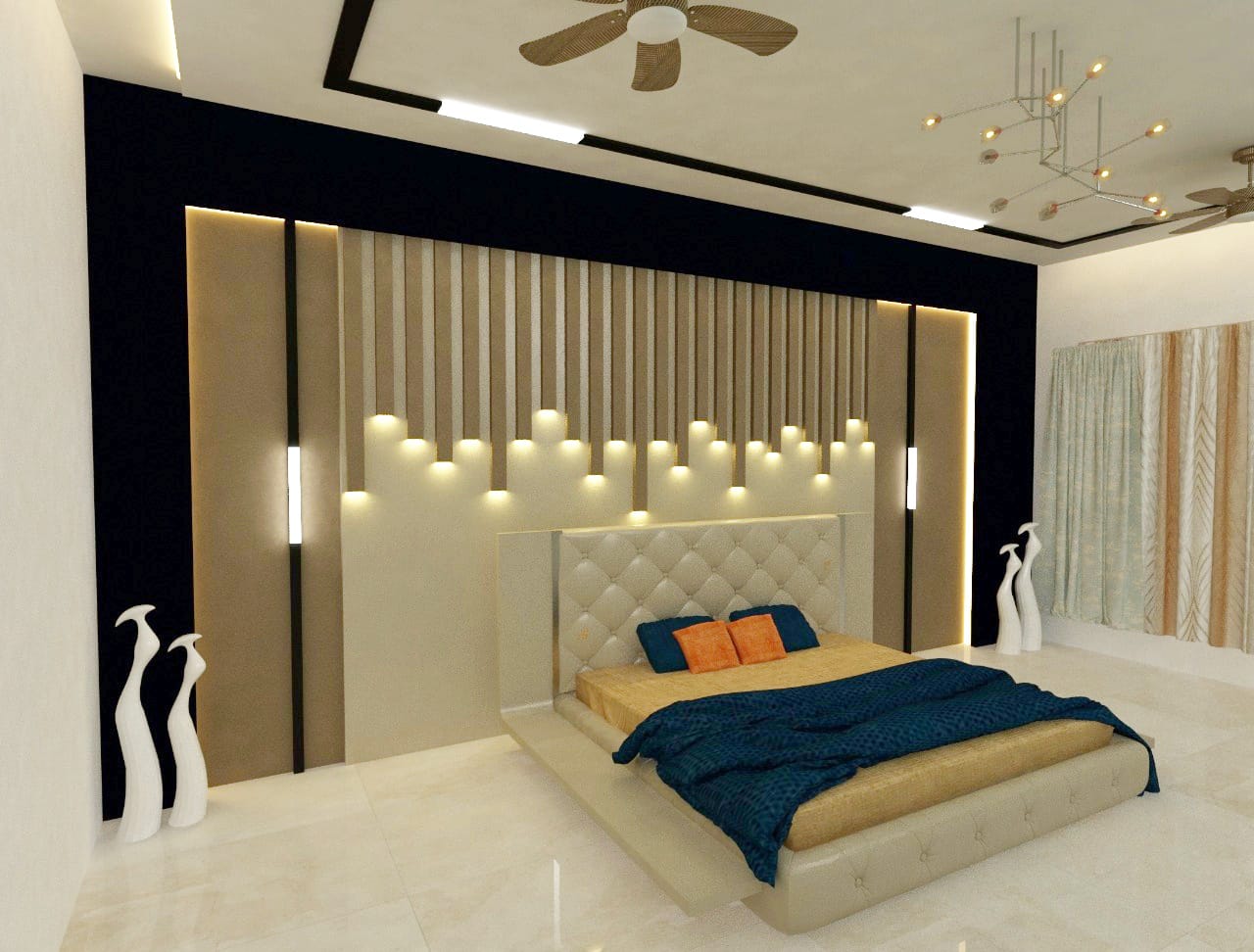 Bedroom storage design