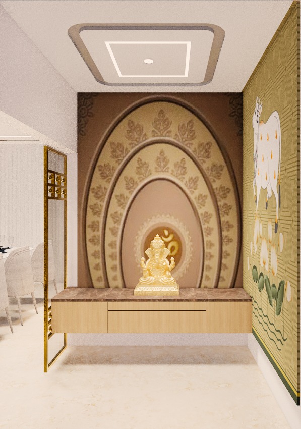 Pooja mandir design project