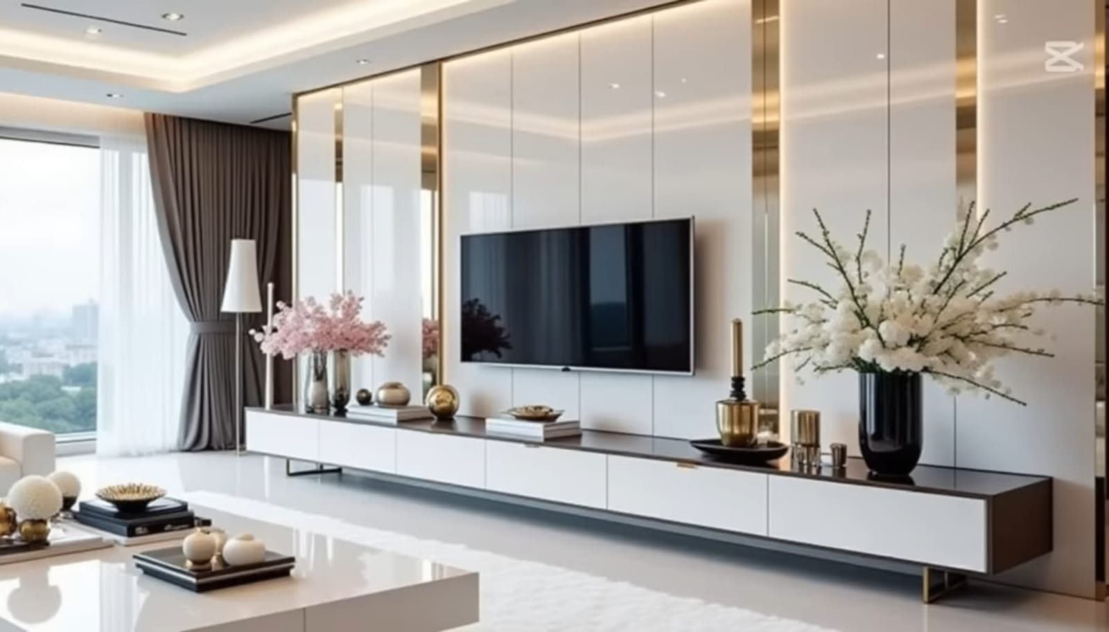 Premium TV unit project